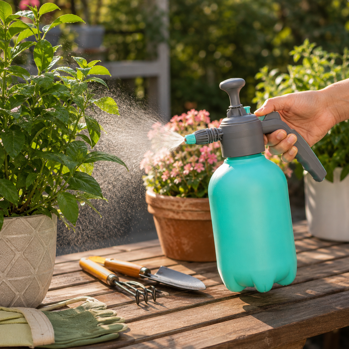 🌱 Pressure Spray Bottle | Garden Pump Sprayer