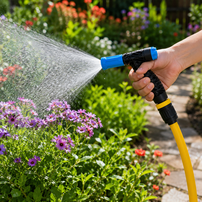 💦 High-Pressure Hose Nozzle | Adjustable Jet Sprayer