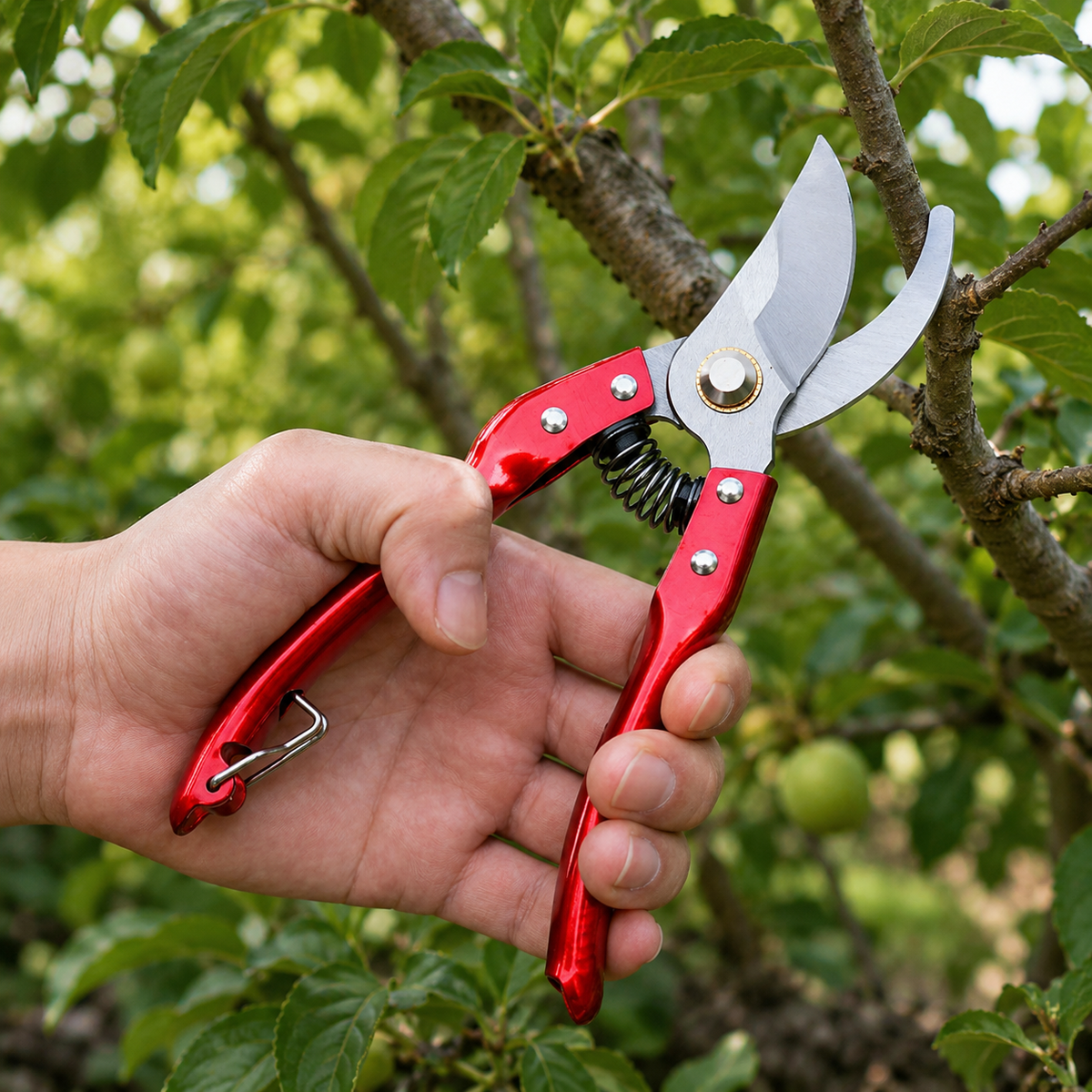 ✂️ Garden Pruning Shears | Metal Cutting Tool | Clean Garden Trimming