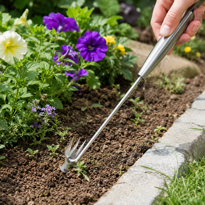 🌱 Garden Weeding Tool | Stainless Steel Design | Precision Root Removal