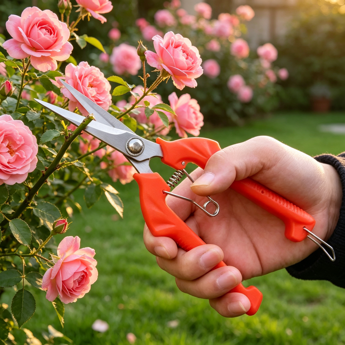 🍊 Fruit Picking Shears | Stainless Steel Blades | Precision Garden Harvesting