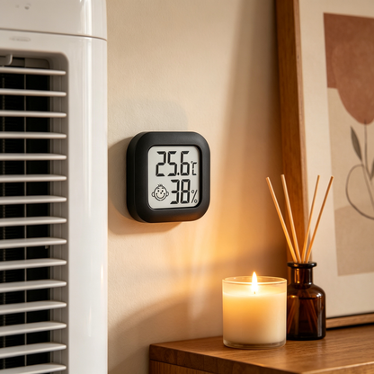 🌡️ Mini Hygrometer | Digital Temperature Humidity Monitor