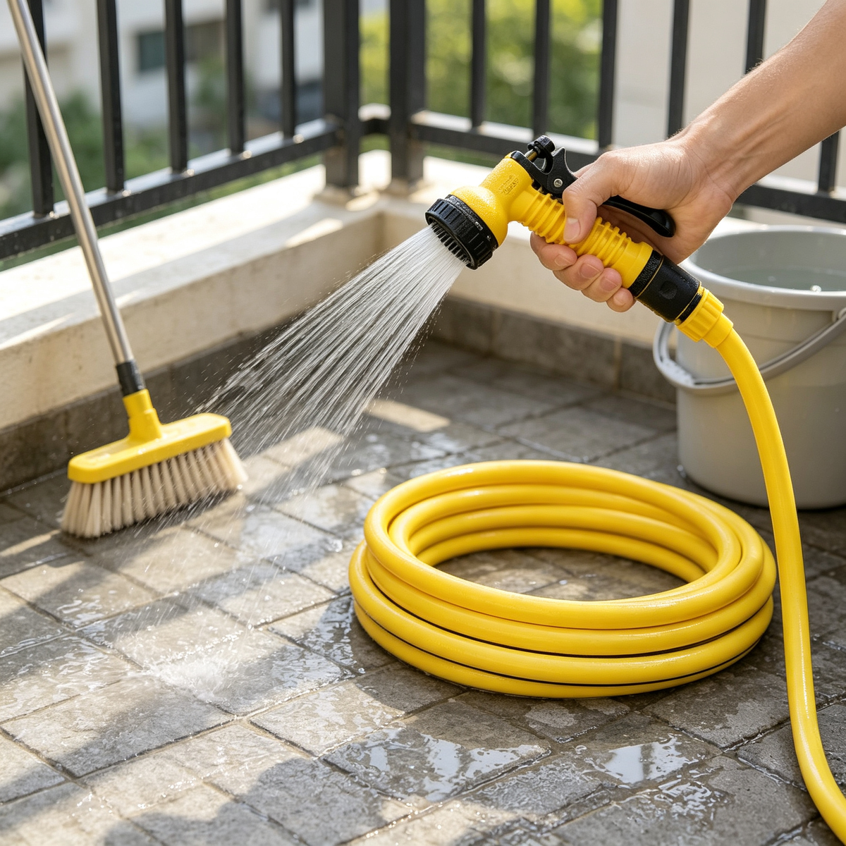 💦 Garden Hose Nozzle | Adjustable Water Sprayer