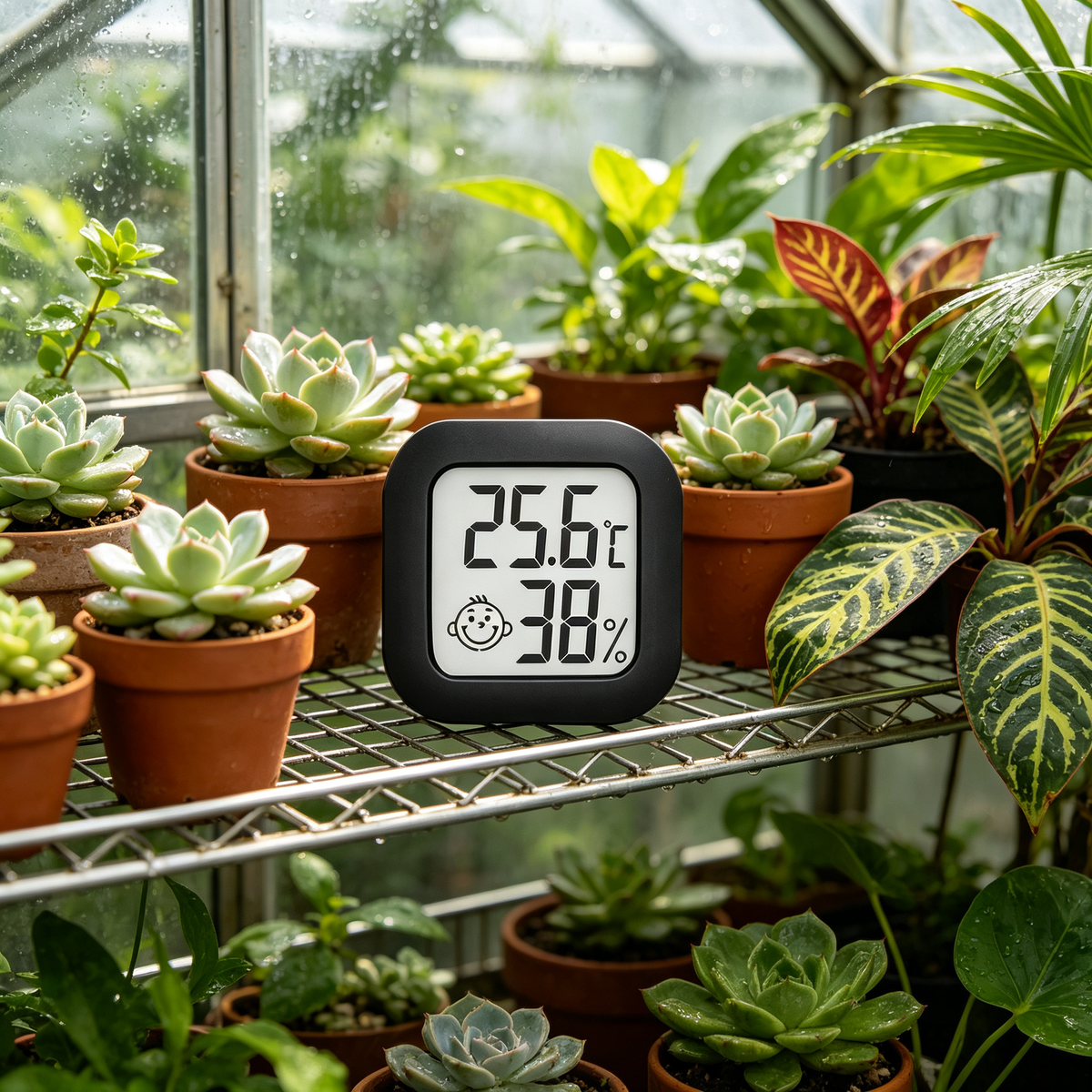 🌡️ Mini Hygrometer | Digital Temperature Humidity Monitor