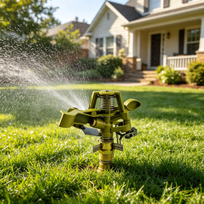 🌿 Automatic Rotating Sprinkler | Garden Irrigation Sprayer