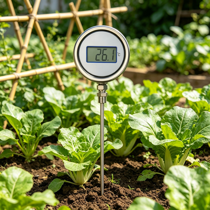 🌱 Soil Moisture Meter | Stainless Steel Probe Monitor