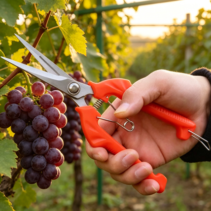 🍊 Fruit Picking Shears | Stainless Steel Blades | Precision Garden Harvesting