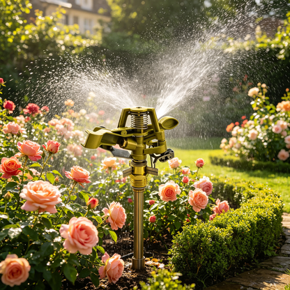 🌿 Automatic Rotating Sprinkler | Garden Irrigation Sprayer