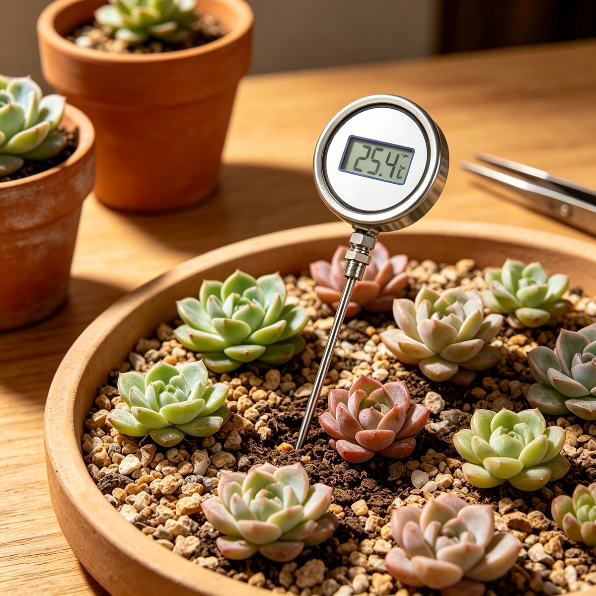 🌱 Soil Moisture Meter | Stainless Steel Probe Monitor