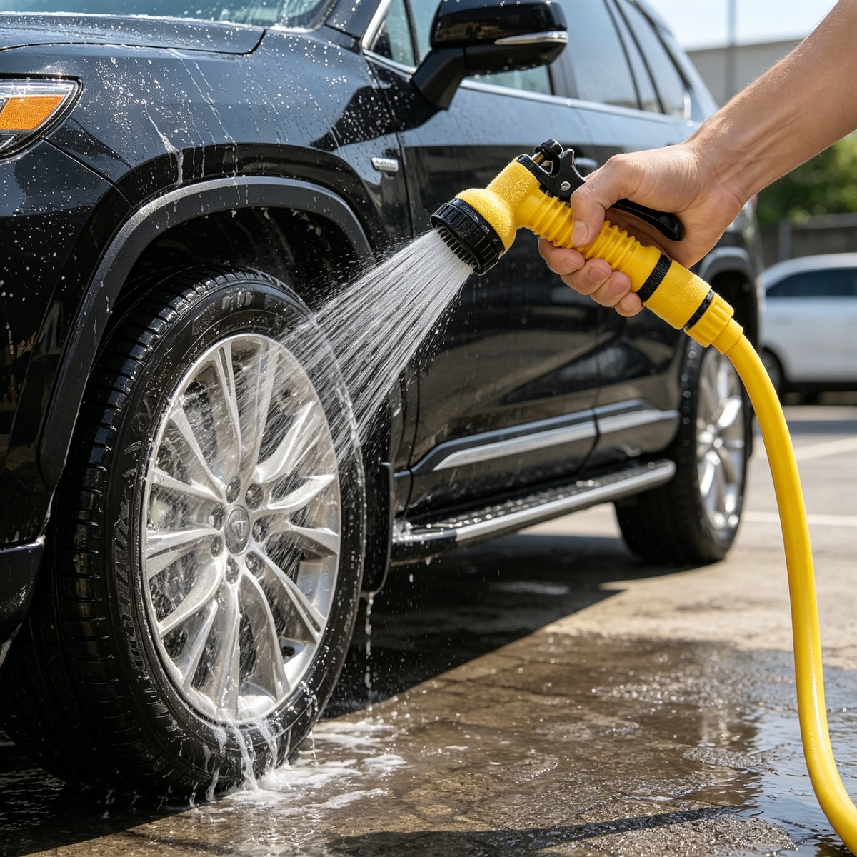 💦 Garden Hose Nozzle | Adjustable Water Sprayer