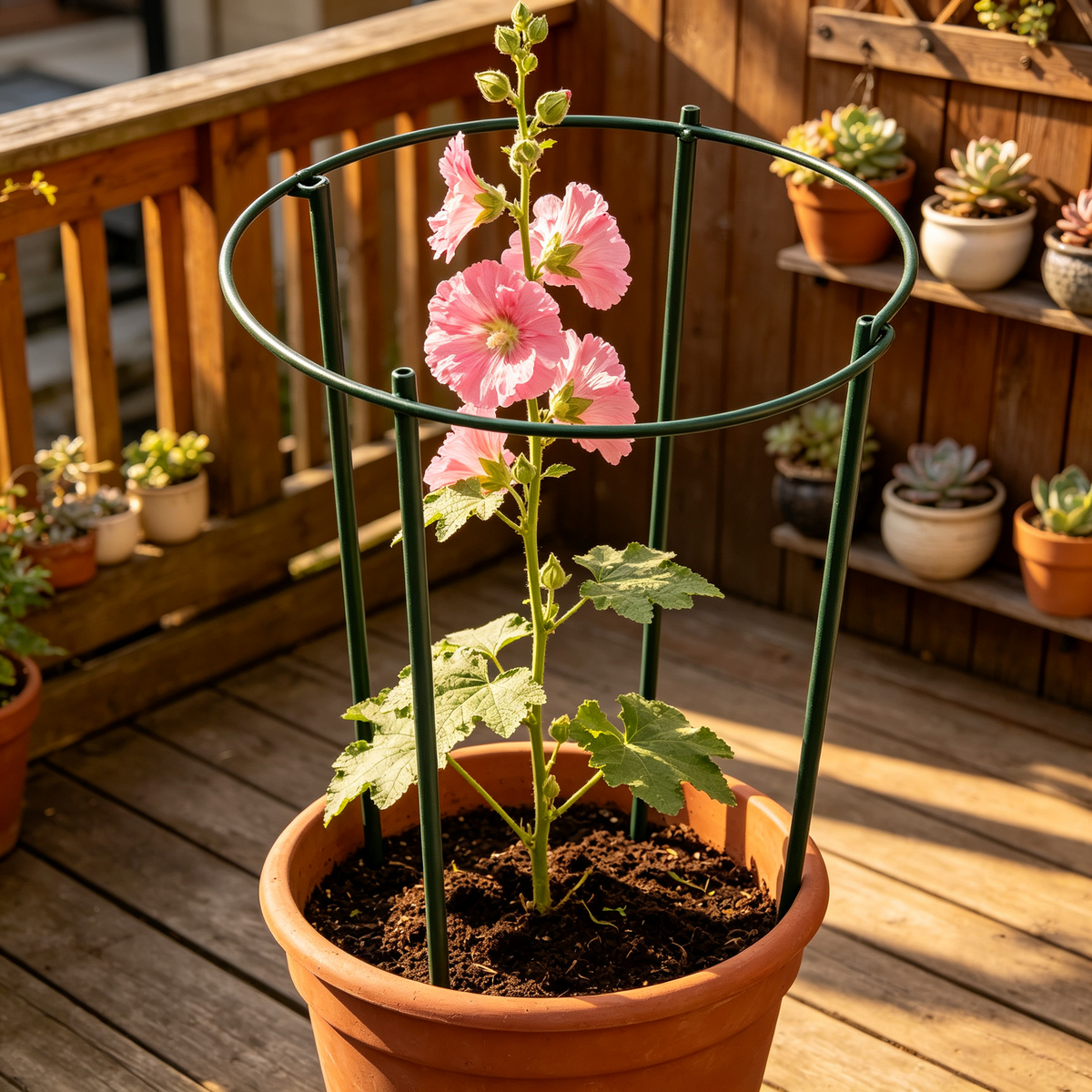 🌿 Plant Support Cage | Green Metal Garden Frame