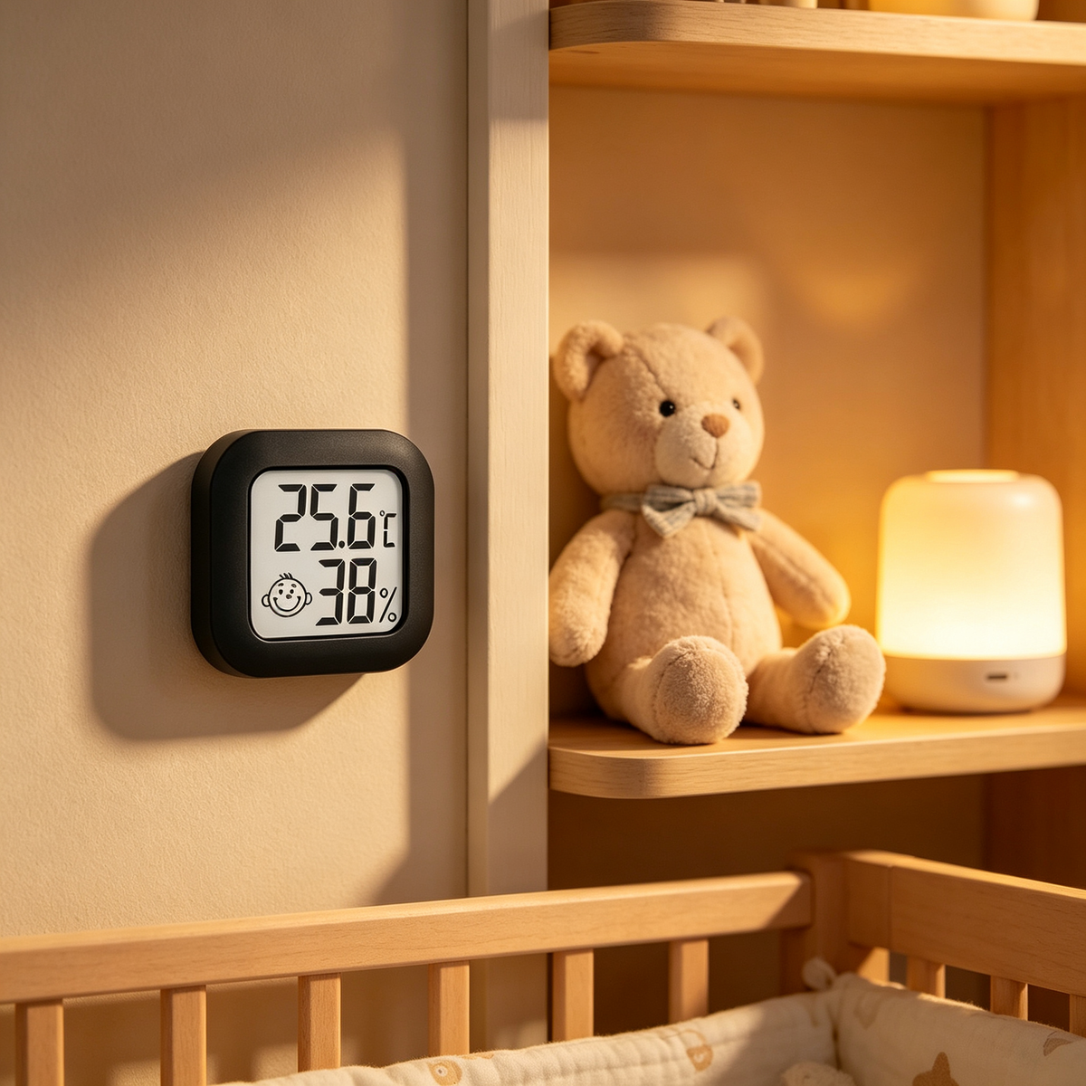 🌡️ Mini Hygrometer | Digital Temperature Humidity Monitor