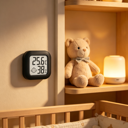 🌡️ Mini Hygrometer | Digital Temperature Humidity Monitor