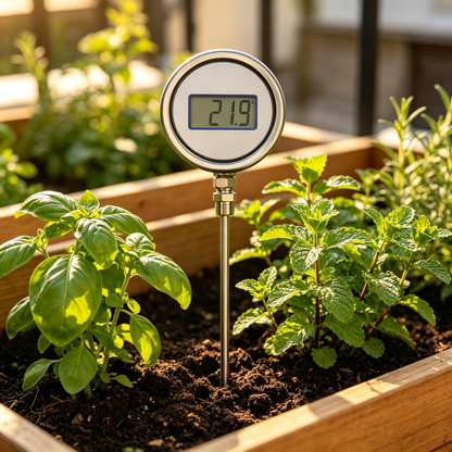 🌱 Soil Moisture Meter | Stainless Steel Probe Monitor