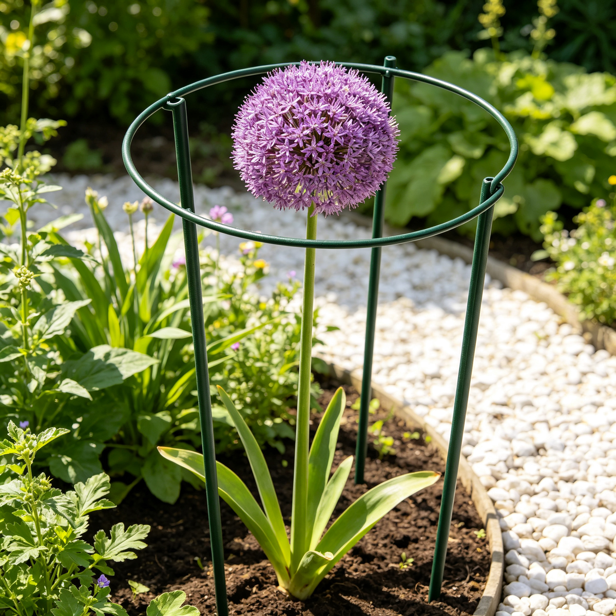 🌿 Plant Support Cage | Green Metal Garden Frame