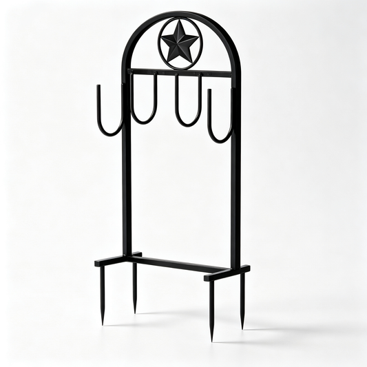 🚿 Garden Hose Holder | Heavy Duty Water Hose Storage Stand | Outdoor Yard Organizer