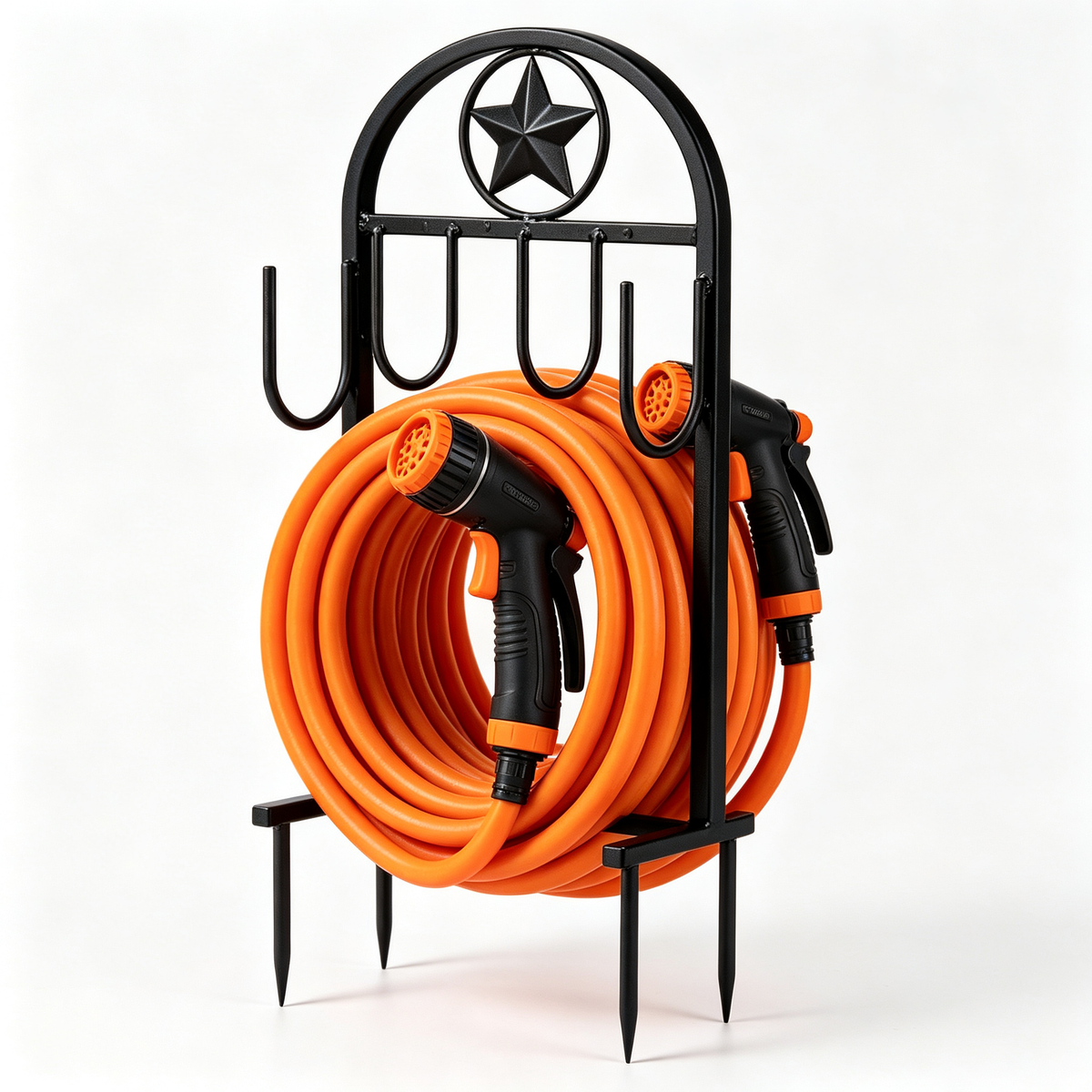 🚿 Garden Hose Holder | Heavy Duty Water Hose Storage Stand | Outdoor Yard Organizer