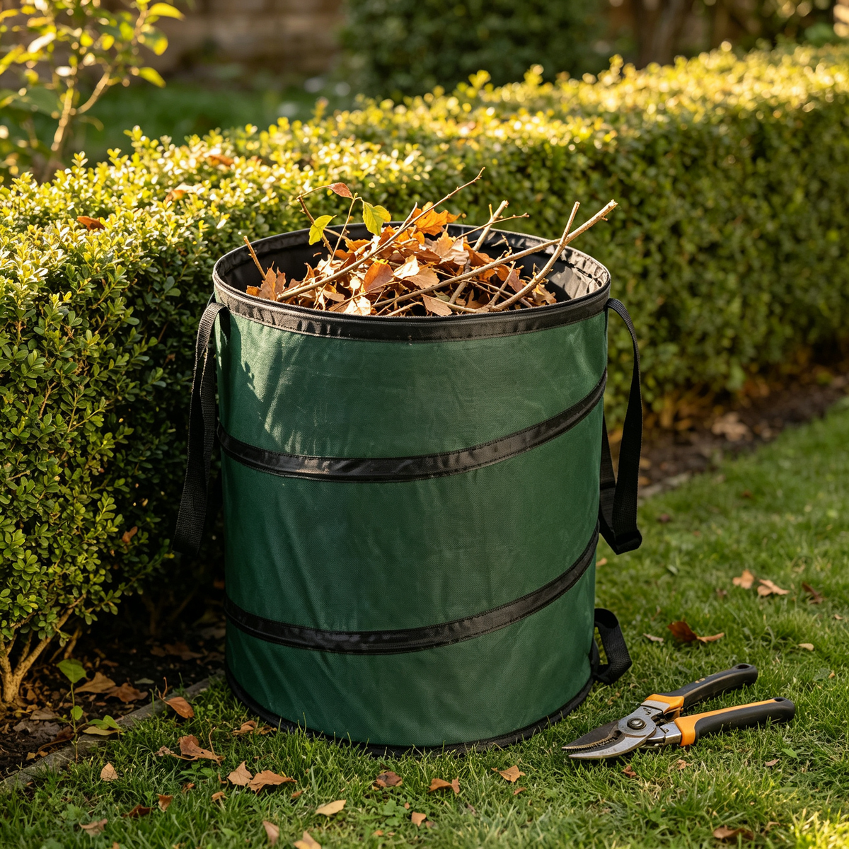 🍂 Leaf Collection Bag | Foldable Garden Waste Bag
