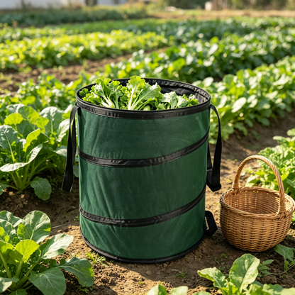 🍂 Leaf Collection Bag | Foldable Garden Waste Bag