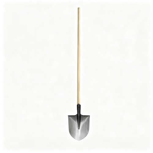 🌿 Heavy Duty Garden Shovel | Durable Steel Blade Design