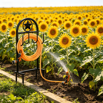 🚿 Garden Hose Holder | Heavy Duty Water Hose Storage Stand | Outdoor Yard Organizer