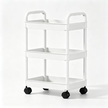 🛒 Rolling Storage Cart | Multi-Level Organizer