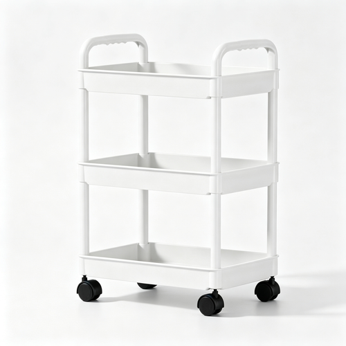 🛒 Rolling Storage Cart | Multi-Level Organizer